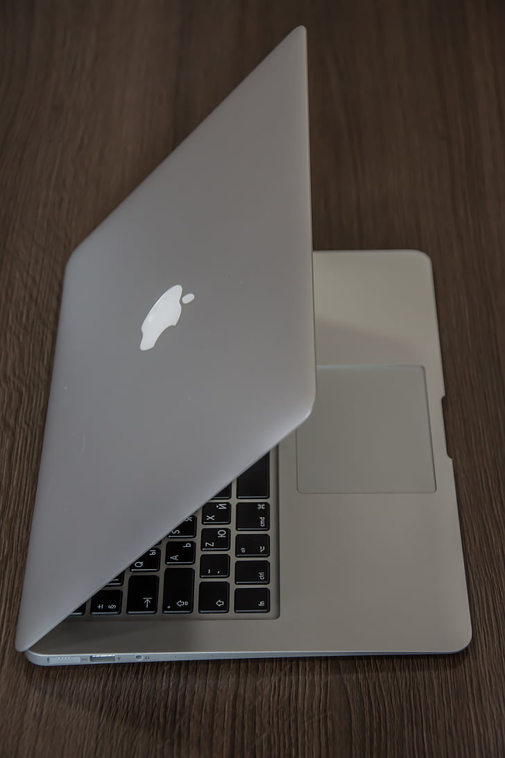 iMac, ябълка, бележник, компютър, модерни, екран, технология