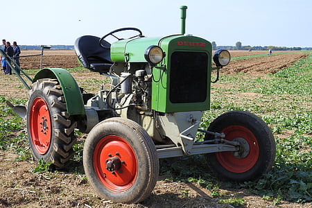 Deutz, traktor, traktorer, gamle, historisk set, køretøj, Oldtimer