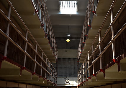 Alcatraz, ASV, Amerika, cietuma, san francisco, California, cietuma sala