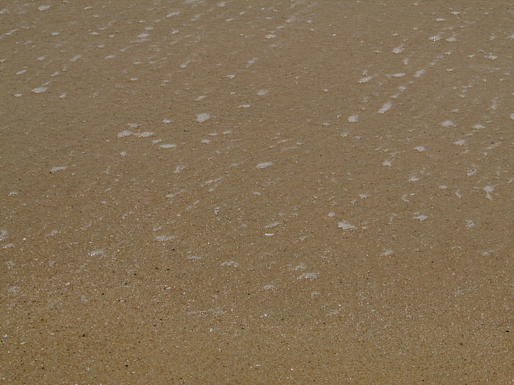 areia, praia, areia, molhado, Costa, Costa, beira-mar
