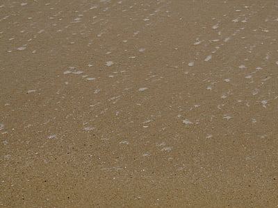 sand, beach, sandy, wet, coast, shore, seashore