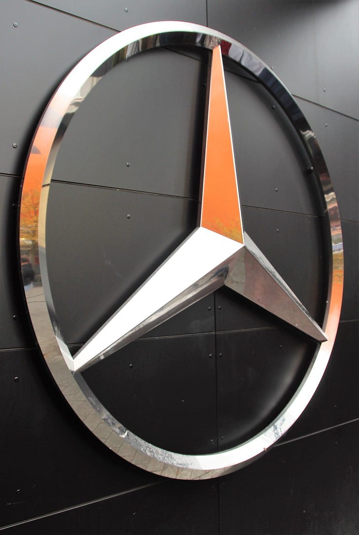 Mercedes zvaigzne, zīmols, emblēma, automobiļu, pkw, pārdošana, zvaigzne