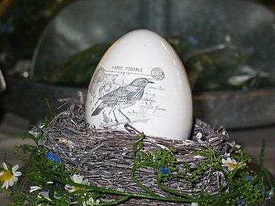 Великденско яйце, порцелан, яйце, декорация, Великден, украса за Великден, Великденска украса