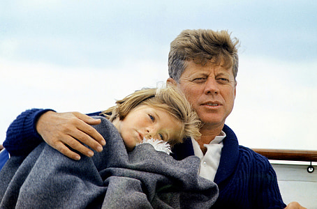 John kennedy, Caroline kennedy, 35. prezident, USA, JFK, Jack, dcéra
