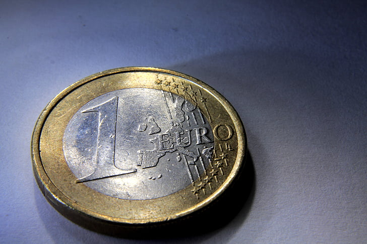 mynt, euro, penger, valuta, Metal, småpenger, Specie