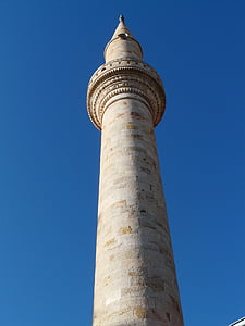 Minaret, toren, moskee, geloof, gebouw, het platform, grote