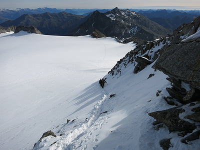Alpinizmas, kelionė, bergtour, kalnietis, Gamta, Šveicarija