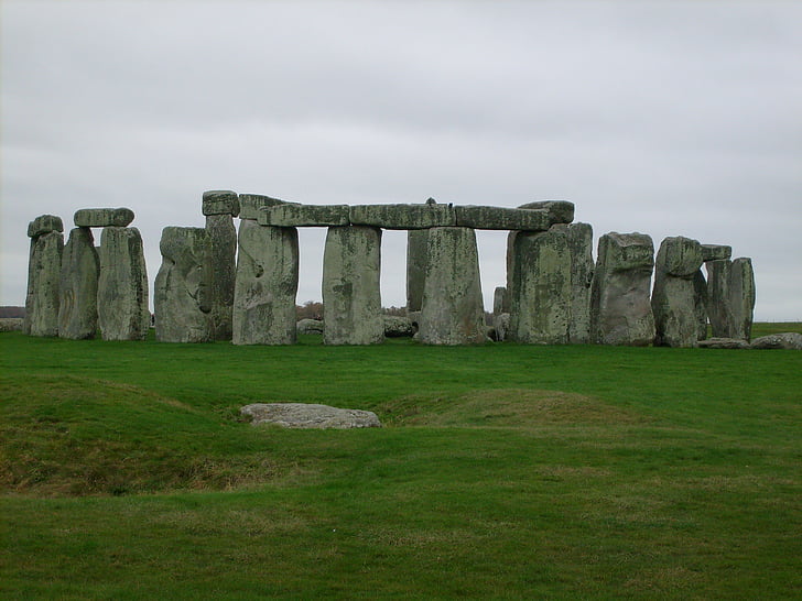 Stonehenge, batu, Monumen megalitik, didirikan antara, 2800 dan 1100 SM, tempat ibadah, warisan dunia unesco