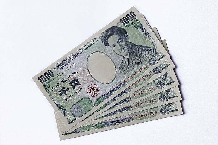 jena, japāņu naudu, valūta, Japāna, nauda, finanses, papīra nauda