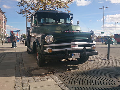 Kiel, thuở xưa, xe bán tải, né tránh, người Mỹ, cũ, Trung tâm thành phố