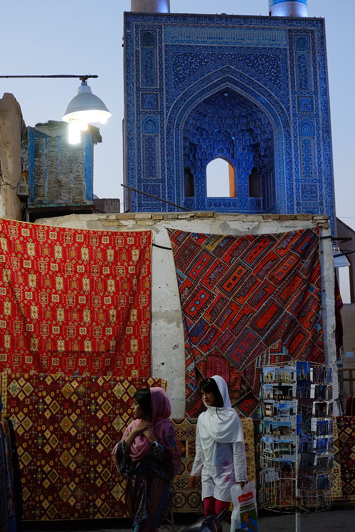 Eran, Mosquée, Ispahan, foulards, Native, Persia, religion