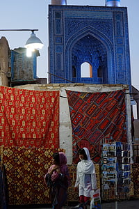 Eran, Mesquita, Isfahan, cachecóis, nativo, Pérsia, religião