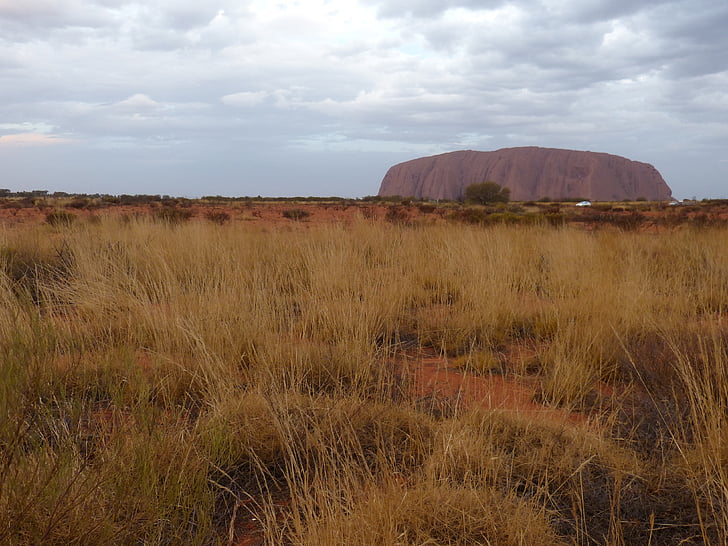 Uluru, Ayers rock, Austrália, Outback, Príroda, zaujímavé miesta, prírodné divy