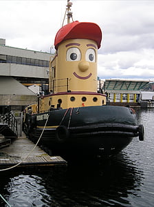 tugboat, penarik, Theodore tugboat, Nova scotia, Kanada