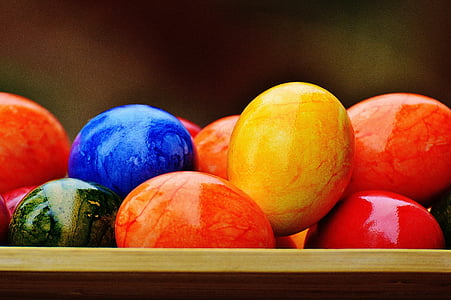 Pasqua, uova di Pasqua, colorato, Buona Pasqua, uovo, colorato, Colore