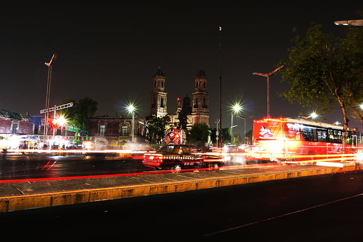 Mexico city, kirke, Mexico, domkirken i mexico, facade, Dome, historie