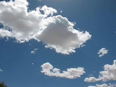 pilvi, taivaan, aurinkoinen, fluffy, kirkas, ulkona, taivas