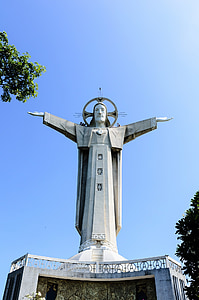 Jesús, Cristo, Vung tau, estatua de, católica, religiosa, Turismo