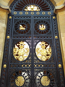 Oxford, cổng, vàng, kiến trúc