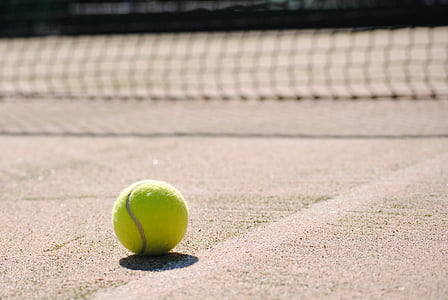 tennis, ball, tennis court, tennis ball, sport, court, no people