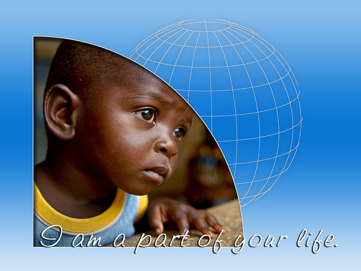 dieťa, Afričanov, Afrika, sny, chlapec, časť, čierna