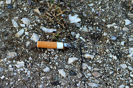 opušak cigarete, licemjerje, cigareta, kućanstava, cigareta kraj, pepeljaru, na raspolaganju