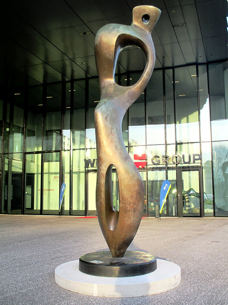 sculpture, bronze, d’entrée de gamme, art, Figure, symbole, groupe Würth