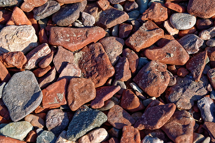 Pebbles achtergrond, steentjes, stenen, achtergrond, stenen achtergrond, natuur, strand