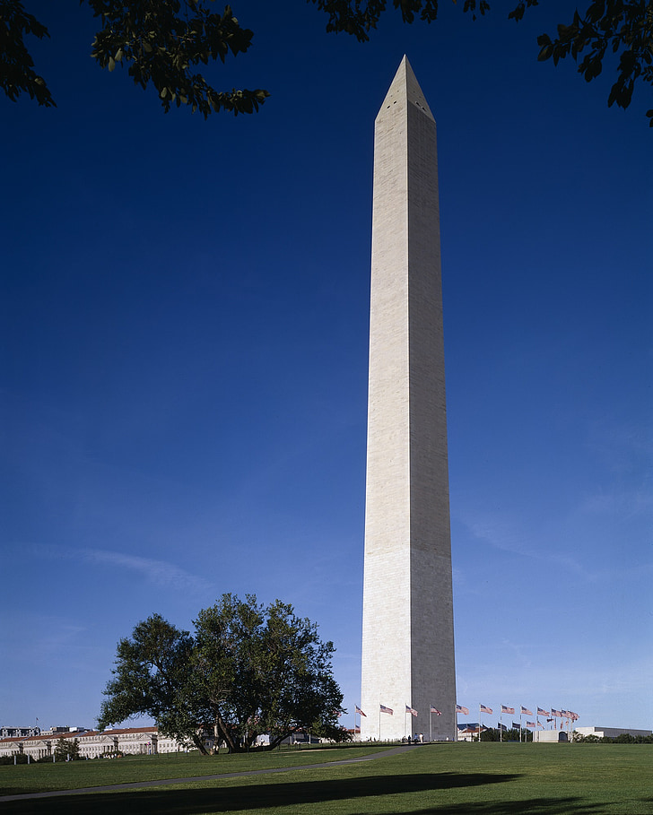 Washington spomenik, Predsjednik, spomen, povijesne, turisti, reper, simbol