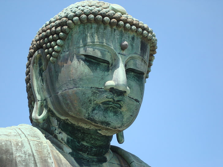 gran buddha, Daibutsu, Japó, estàtua, budisme, japonès, Àsia
