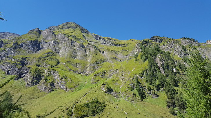 Berg, Alm, Alpine, Landschaft, Berglandschaft, Natur, Wandern