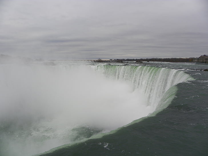 Niagara falls, cascadă, Canada, toamna, Ontario, natura