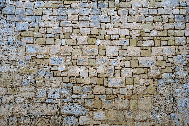 parede, pedras, estrutura, parede de pedra, textura, padrão, Malta