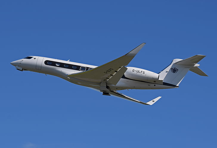 fly, Gulfstream g-650, Jet, privat, dra, fly, forlate