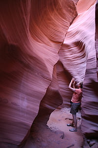 antilop Kanyonu, Utah, Gorge, taş, Kum taşı, doğa, Arizona