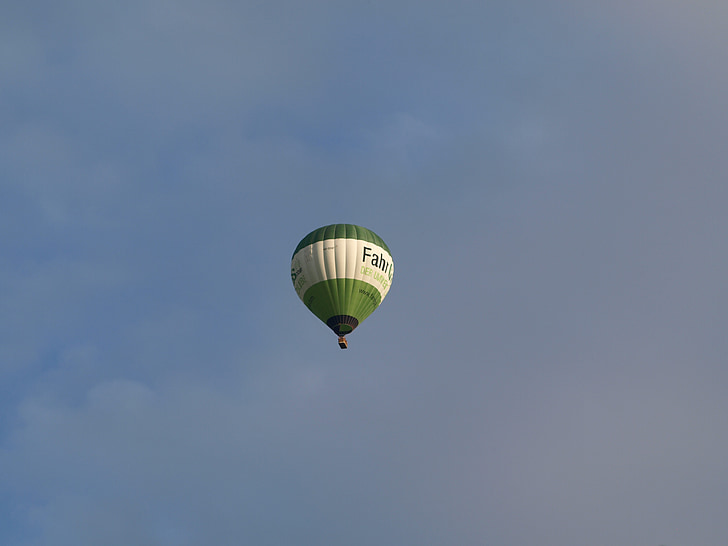 Horkovzdušný balón, bublina, obloha, vzduchu, teplo, hořák, jednotka