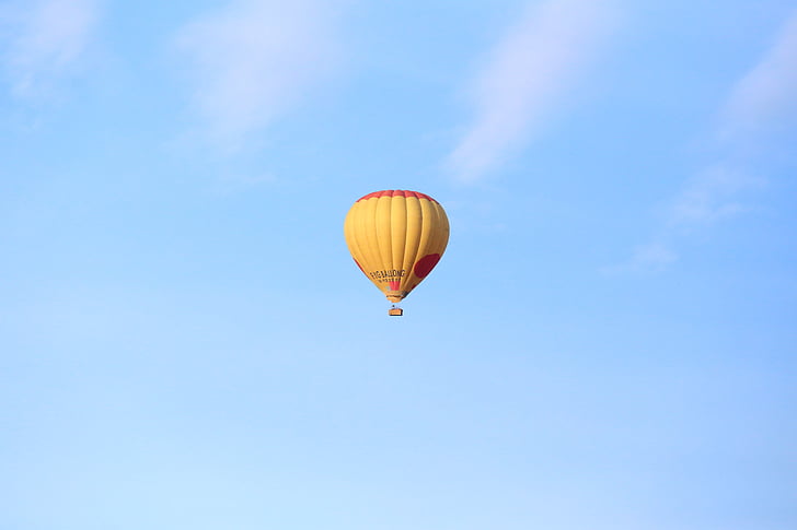 karstā gaisa balons, Himmel, debesis