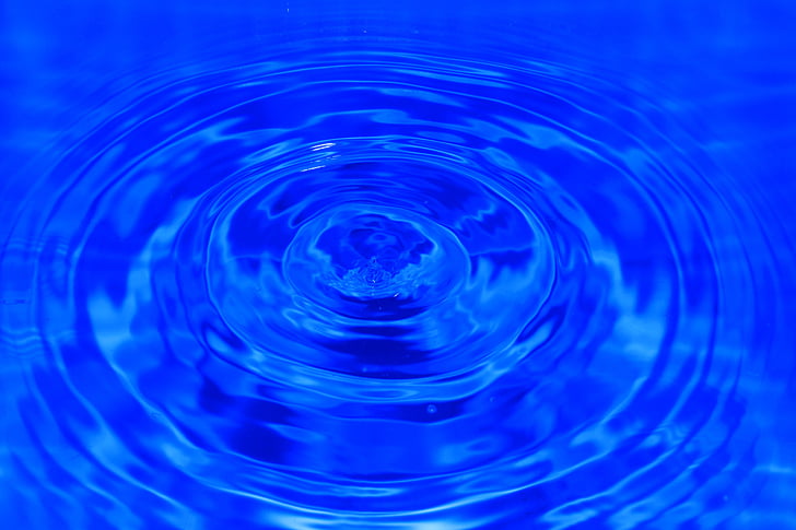 น้ำ, วงแหวน, สีฟ้า, ปล่อยให้, บลีเพื่อ, ในพื้นหลัง