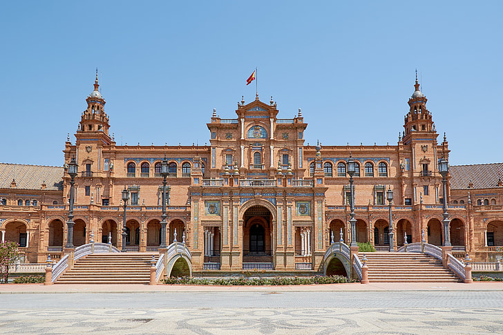 regionaalse parlamendi, Hispaania, Andaluusia, arhitektuur, huvipakkuvad, hoone, raekoda