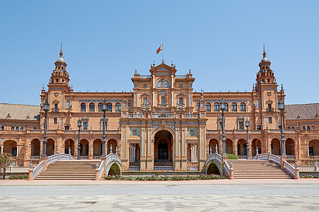 regionální parlament, Španělsko, Andalusie, Architektura, zajímavá místa, budova, městská radnice