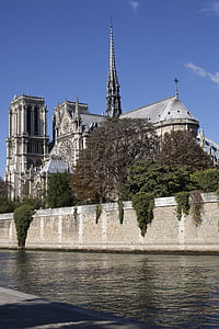 Notre-dame, París, França, Notre, Dame, punt de referència, Lourdes