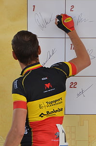 preben ヴァン ヘッケ, ベルギーのチャンピオン, サイクリスト, プロの道の自転車のレーサー, 男, 人, 運動選手