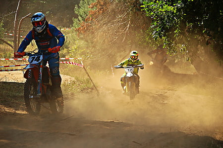 Motocross, Enduro, Motorsport, moto, Croce, corsa di motocross, sabbia