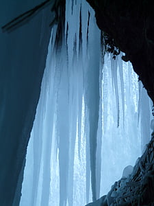 jääluola, Ice verho, jääpuikko, Ice kokoonpanot, Cave, kylmä, tippukivipylväistä