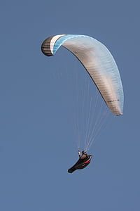 paraplaner, vliegen, vliegen, hemel, sport, Extreme, Paraglider