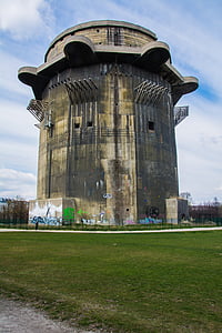 Wien, flakturm, Augarten, monument