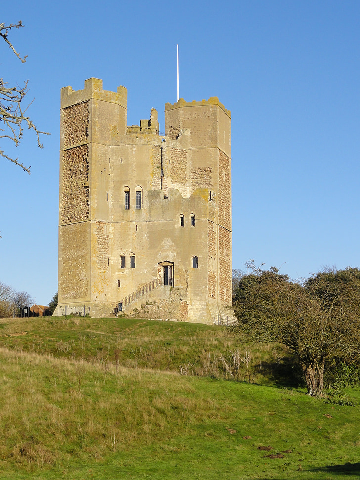 slottet, Suffolk, kulturarv, Orford