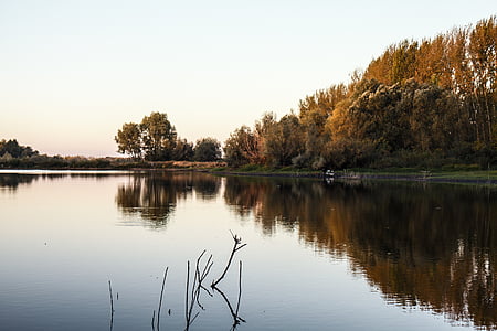 pesca, fiume, corpo di acqua, spiaggia, Russia, fiume usmanka, Turismo
