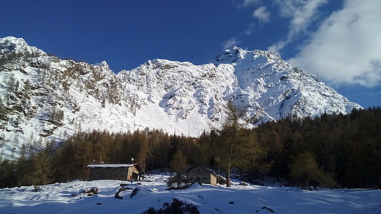 Monte legnone, Colico, Alpe scoggione, góry, Prealpi, krajobraz, Włochy