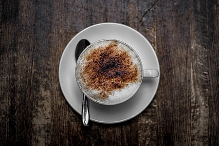 kafein, cappuccino, kopi, Piala, minuman, espresso, mug